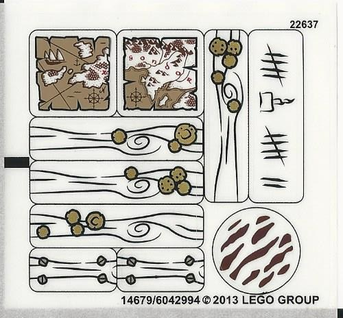 [P 79008stk01 (No Colour)] Sticker Sheet for Set 79008 - (14679/6042994)