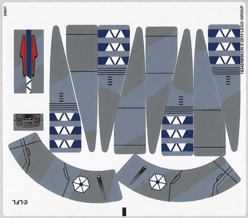 [P 75041stk01 (No Colour)] Sticker Sheet for Set 75041 - (16342/6058336)
