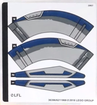[P 75199stk01 (No Colour)] Sticker Sheet for Set 75199 - (36396/6211868)