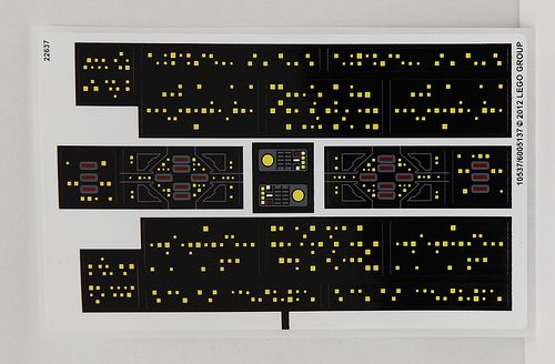 [P 9515stk01 (No Colour)] Sticker Sheet for Set 9515 - (10537/6005137)