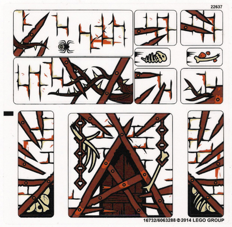 [P 79014stk01 (No Colour)] Sticker Sheet for Set 79014 - (16732/6063288)