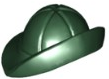 [P 57881 (Dark Green)] Minifigure, Headgear Hat, Fisherman Rain