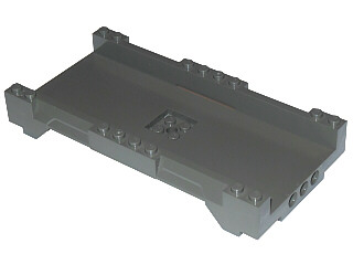 [P 42936 (Dark Gray)] Track System Straight Track 16 x 8 x 2