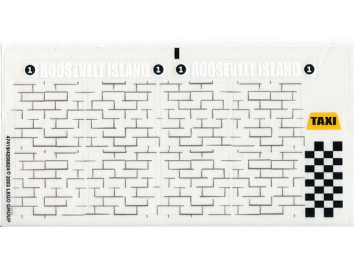 [P 4852stk01 (No Colour)] Sticker Sheet for Set 4852 - (47419/4206824)