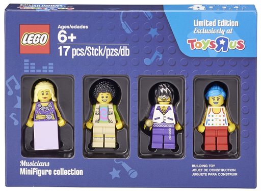 [S 5004421-1 (No Colour)] Musicians Minifigure collection (Toys "R" Us Exclusive)