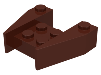 [P 2399 (Brown)] Wedge 3 1/2 x 4 without Stud Notches