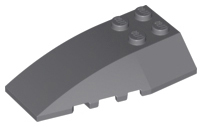 Wedge 6 x 4 Triple Curved