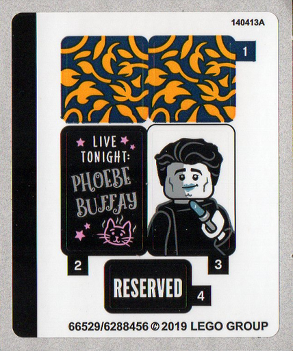 [P 21319stk01 (No Colour)] Sticker Sheet for Set 21319 - (66529/6288456)