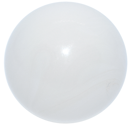 [P 52629 (White)] Wheel Ball, Hard Plastic 19mm D.