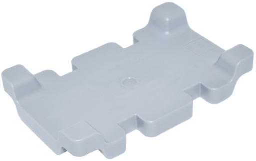 [P 80428 (Light Bluish Gray)] Technic Weight 7 x 11 x 2 Solid