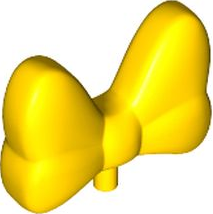 [P 24634 (Yellow)] Minifigure, Bow Large with Small Pin