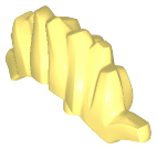 [P 67585 (Bright Light Yellow)] Minifigure, Plume Mohawk