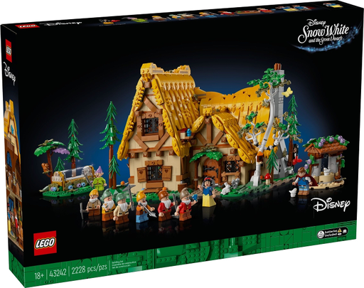 [S 43242-1 (No Colour)] Snow White and the Seven Dwarfs' Cottage