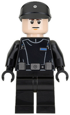 [M sw0774 (No Colour)] Imperial Non-Commissioned Officer (Lieutenant / Security, Stormtrooper Captain)