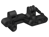 [P 41672 (Black)] Bionicle Bohrok Shoulder, Liftarm 1 x 3 x 7