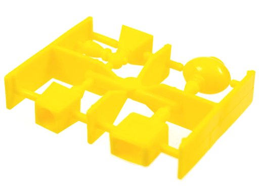 [P 6932 (Yellow)] Scala Accessories - Complete Sprue - Perfume Bottles (Belville)